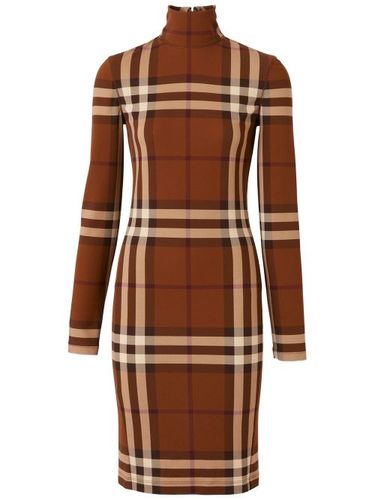 Burberry robe à carreaux - Marron - Burberry - Modalova