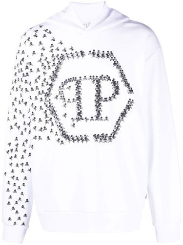 Hoodie Skull and Bones en coton - Philipp Plein - Modalova