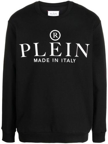 Pull en coton à logo imprimé - Philipp Plein - Modalova