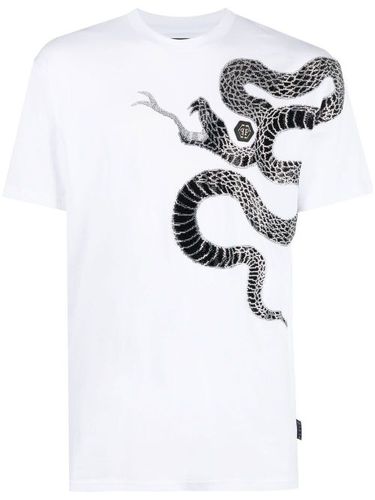 T-shirt à imprimé serpent - Philipp Plein - Modalova