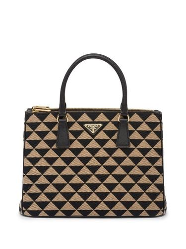 Sac à main Galleria médium en jacquard - Prada - Modalova