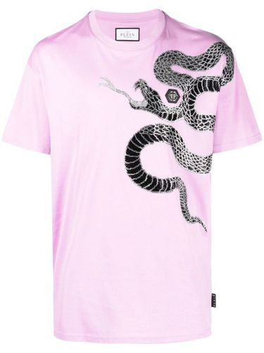 T-shirt à imprimé serpent - Philipp Plein - Modalova