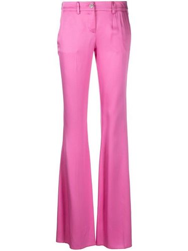 Pantalon évasé en satin - Philipp Plein - Modalova