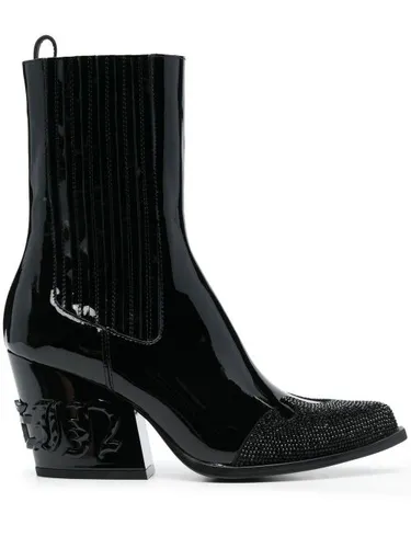 Bottines à ornements en cristal - Philipp Plein - Modalova