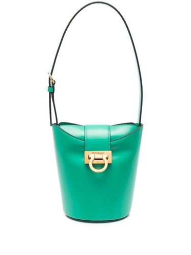 Ferragamo sac seau Trifolio - Vert - Ferragamo - Modalova