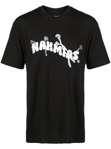 T-shirt en coton à logo imprimé - Nahmias - Modalova