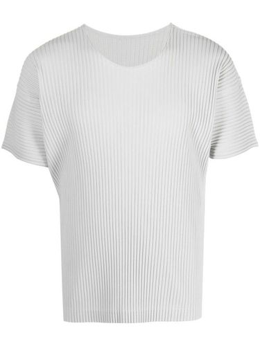 T-shirt nervuré à manches courtes - Homme Plissé Issey Miyake - Modalova