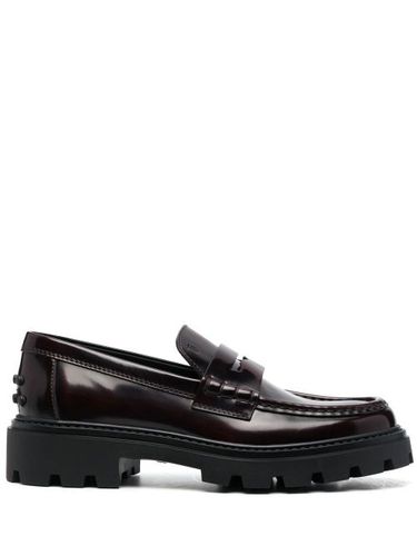 Mocassins en cuir semi-verni - Tod's - Modalova