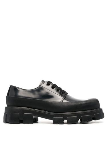 Derbies à effet brossé - Prada - Modalova