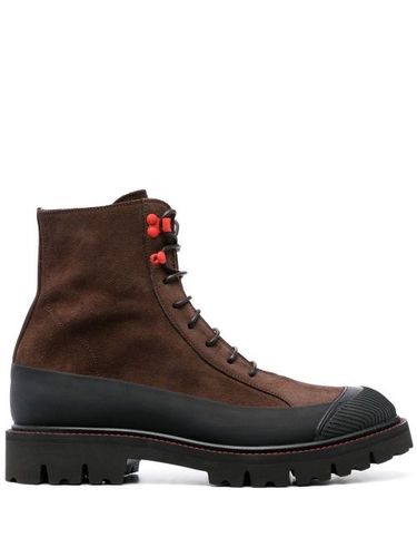 Bottines en daim à lacets - Kiton - Modalova