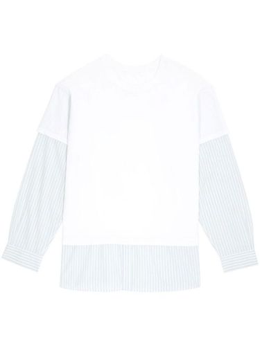 T-shirt trompe l'oeil en coton - MM6 Maison Margiela - Modalova