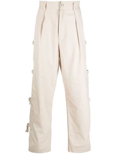 Pantalon droit à design plissé - MARANT - Modalova