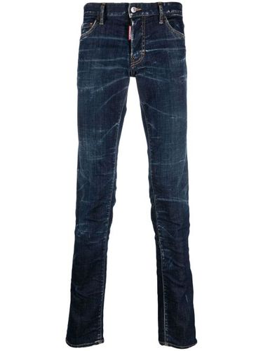 Jean skinny à patch logo - DSQUARED2 - Modalova