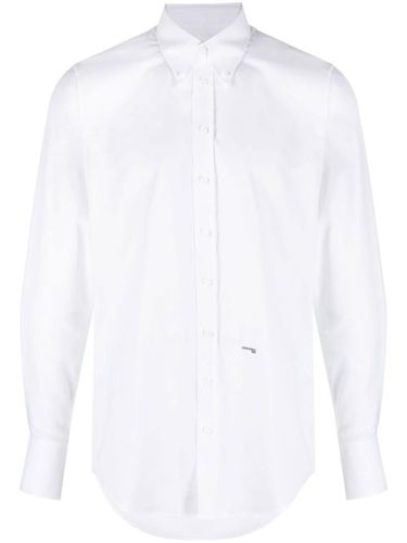 Chemise boutonnée à détail de logo - DSQUARED2 - Modalova