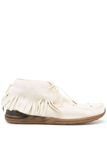 Mocassins en cuir à franges - visvim - Modalova