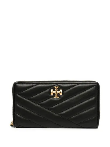 Portefeuille continental zippé Kira Chevron - Tory Burch - Modalova