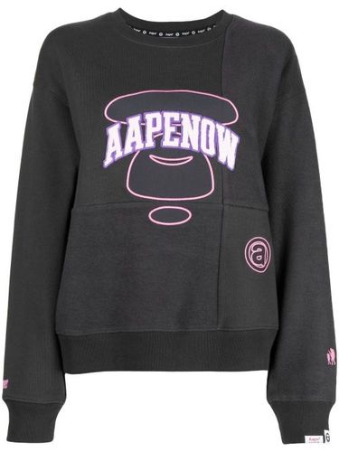 Sweat à logo brodé - AAPE BY *A BATHING APE® - Modalova