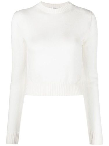 Pull en laine à col ras du cou - Jil Sander - Modalova