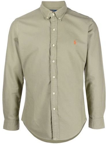 Chemise en coton à logo brodé - Polo Ralph Lauren - Modalova