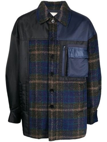 Veste boutonnée à empiècements - Feng Chen Wang - Modalova