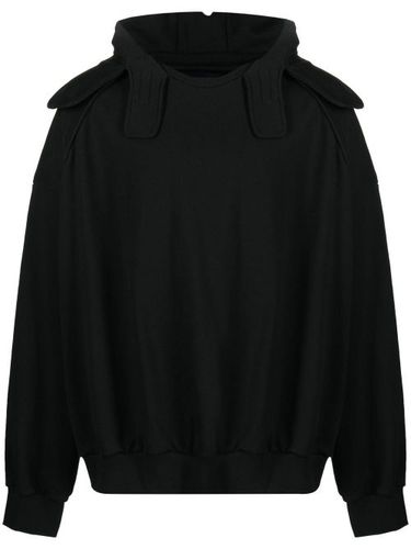 Hoodie en coton à logo brodé - Juun.J - Modalova