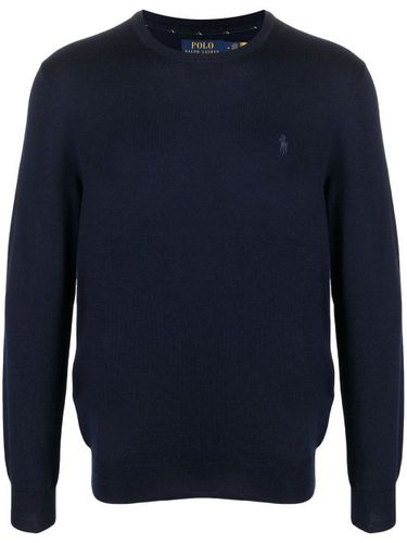 Pull en laine à logo brodé - Polo Ralph Lauren - Modalova