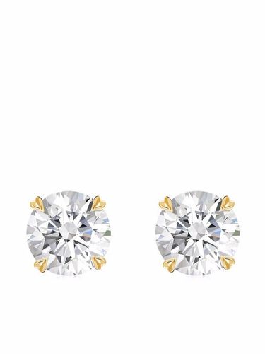 Puces d'oreilles Windsor en blanc 18ct ornées de diamants 0.70ct - Pragnell - Modalova