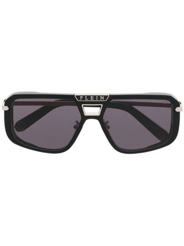 Lunettes de soleil à monture carrée - Philipp Plein Eyewear - Modalova