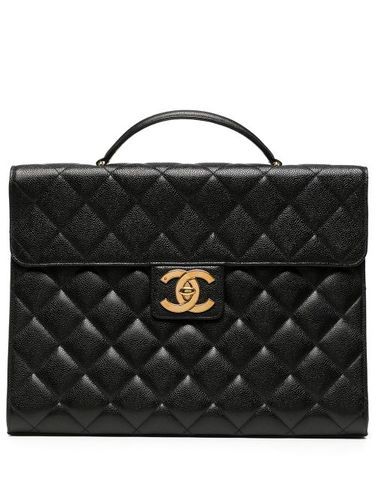 Porte-documents CC Turn-lock (1995) - CHANEL Pre-Owned - Modalova