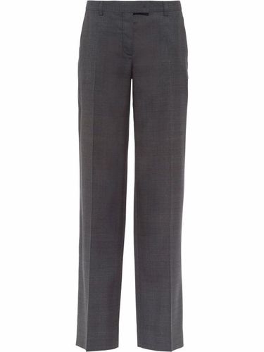 Pantalon en laine à carreaux - Miu Miu - Modalova