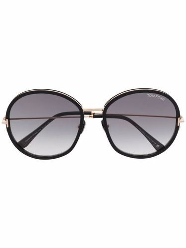 Lunettes de soleil FT0946 à monture ronde - TOM FORD Eyewear - Modalova