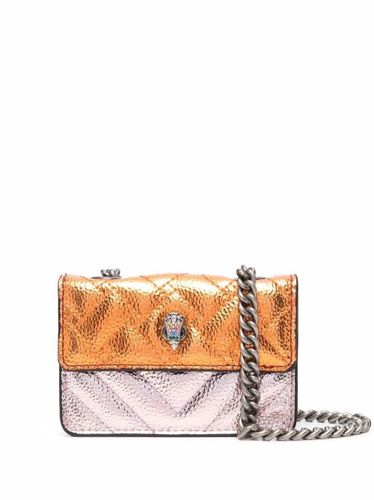 Portefeuille métallisé Kensington à bride en chaîne - Kurt Geiger London - Modalova