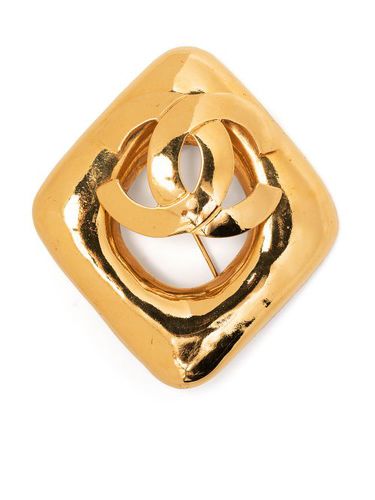 Broche CC Rhombus (1997) - CHANEL Pre-Owned - Modalova