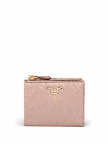 Petit portefeuille en cuir Saffiano - Prada - Modalova