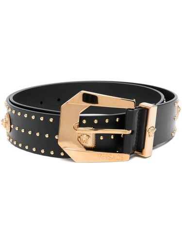 Ceinture Medusa Heritage à clous - Versace - Modalova