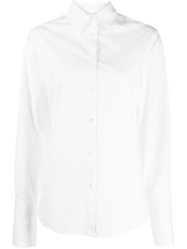 Chemise en coton à détail de boucle - Monse - Modalova