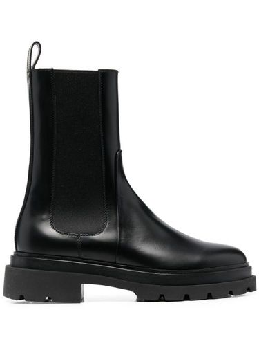 Bottines à empiècements élastiqués - Santoni - Modalova