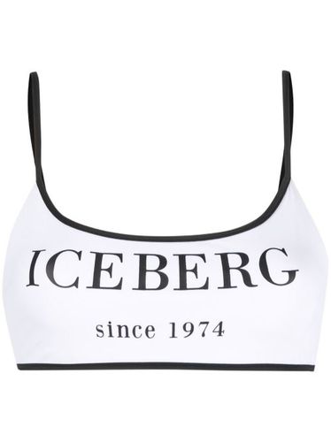 Haut de bikini à logo imprimé - Iceberg - Modalova