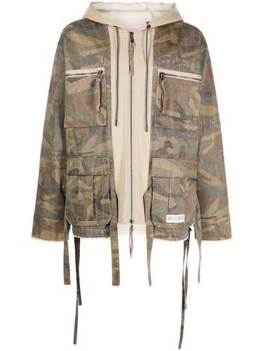 Veste zippée M65 à motif camouflage - Mostly Heard Rarely Seen - Modalova