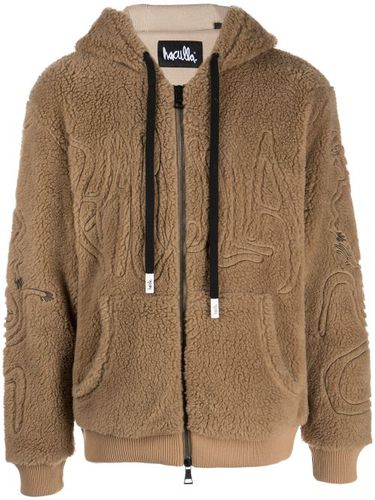 Hoodie zippé en peau lainée artificielle - Haculla - Modalova