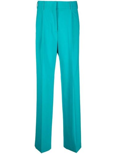 Pantalon en laine à coupe droite - MSGM - Modalova