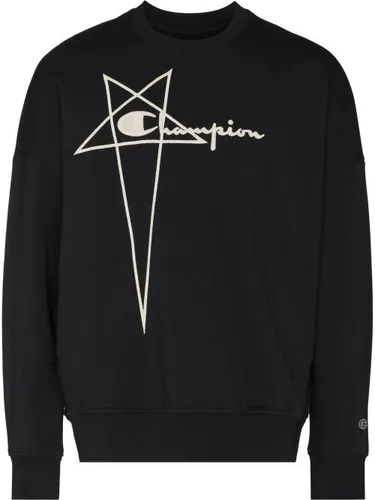 X Champion sweat à logo brodé - Rick Owens X Champion - Modalova