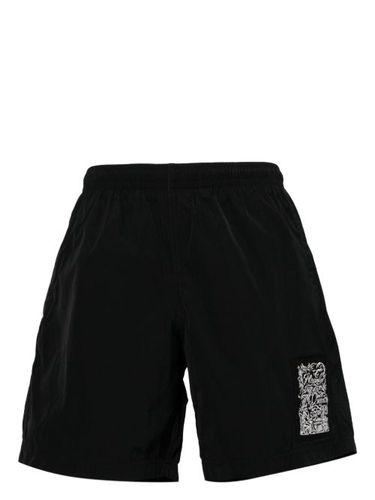 Short de bain à patch logo - Alexander McQueen - Modalova