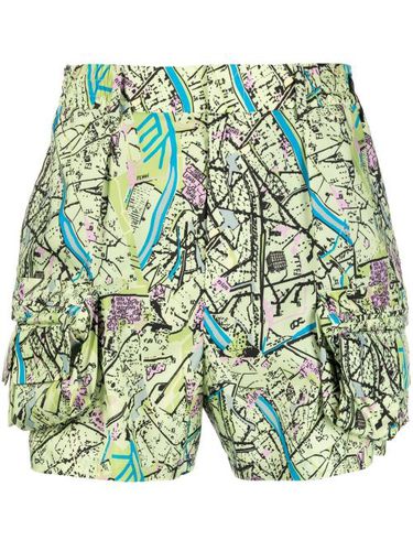 Short imprimé à poches cargo - FENDI - Modalova