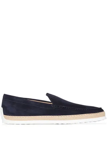 Tod's mocassins en daim - Bleu - Tod's - Modalova