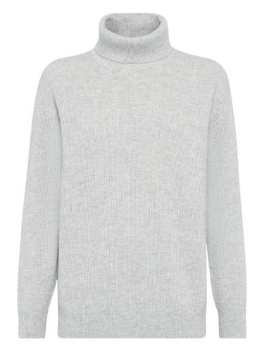 Pull en cachemire à col roulé - Brunello Cucinelli - Modalova