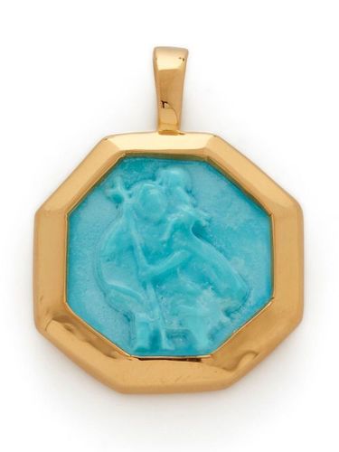 Pendentif St Christopher - Monica Vinader - Modalova