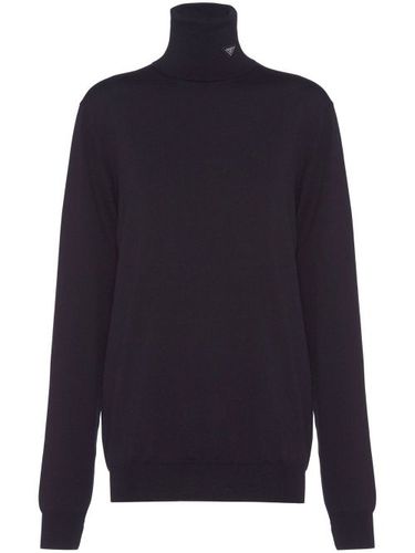 Pull en laine à col roulé - Prada - Modalova