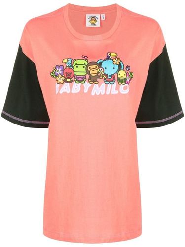 T-shirt colour block à logo imprimé - *BABY MILO® STORE BY *A BATHING APE® - Modalova