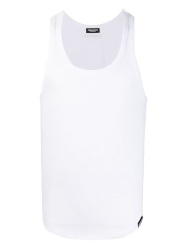 Débardeur nervuré en coton - DSQUARED2 - Modalova